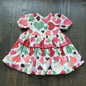 Pink Chicken Vintage Heart Dress